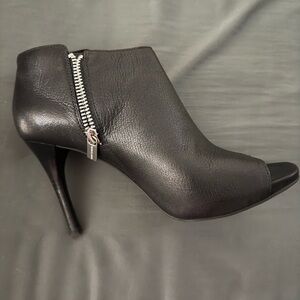 Michael Kors Black Heeled Boots with Stiletto